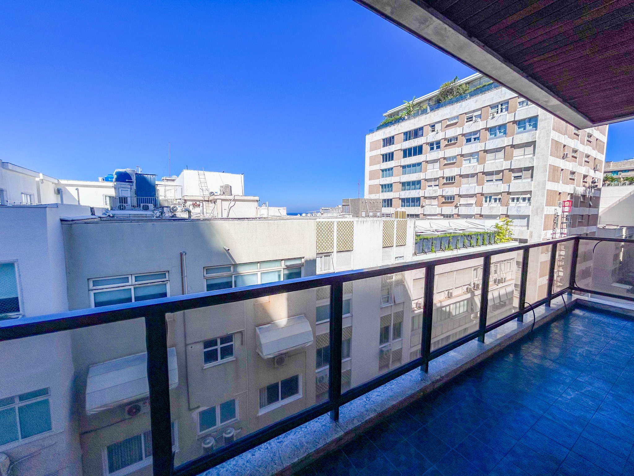 Vista da varanda do apartamento AP1900, Ipanema