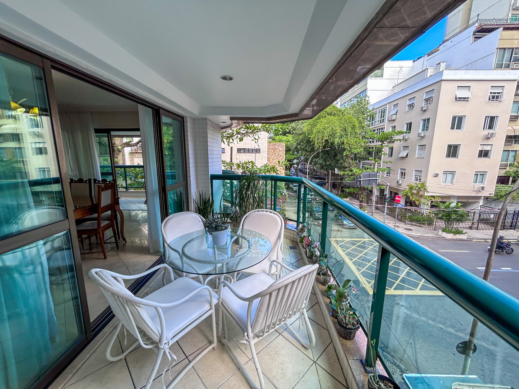 Sala de jantar do apartamento AP2180, Leblon, Posto 12