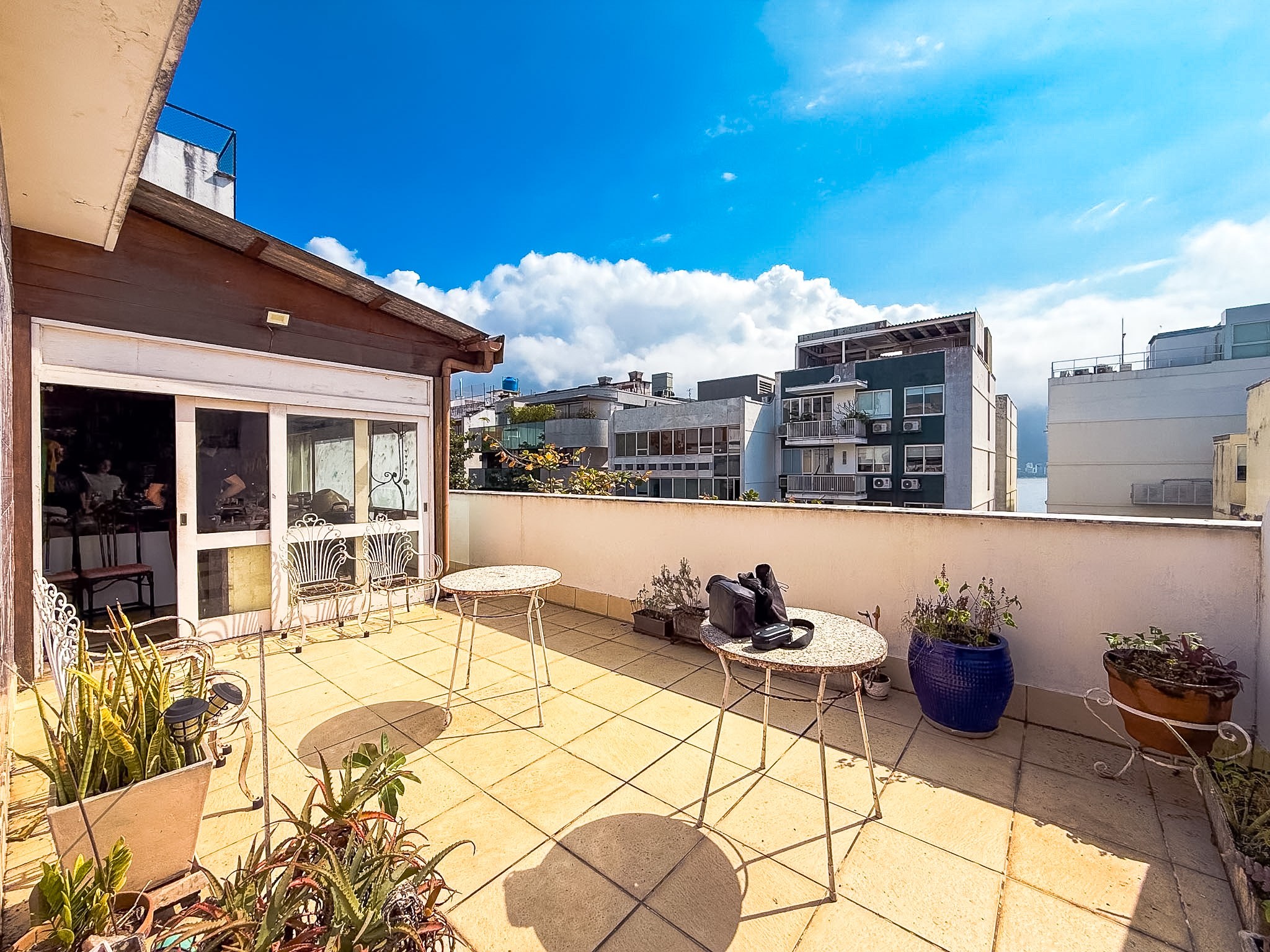 Terraço da cobertura CO0611, Ipanema, Rua Barão de Jaguaripe